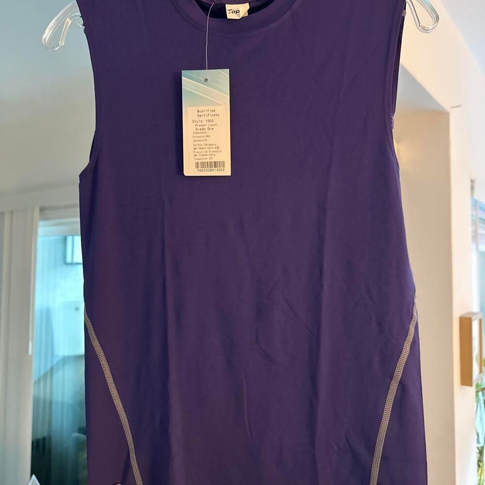Toptie Women's Purple Vest